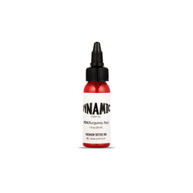 Dynamic Color bottle front showing burgundy red and clear branding benefit reliability