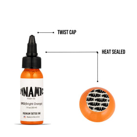 Dynamic Color ink on needle in-use illustrating consistent saturation benefit