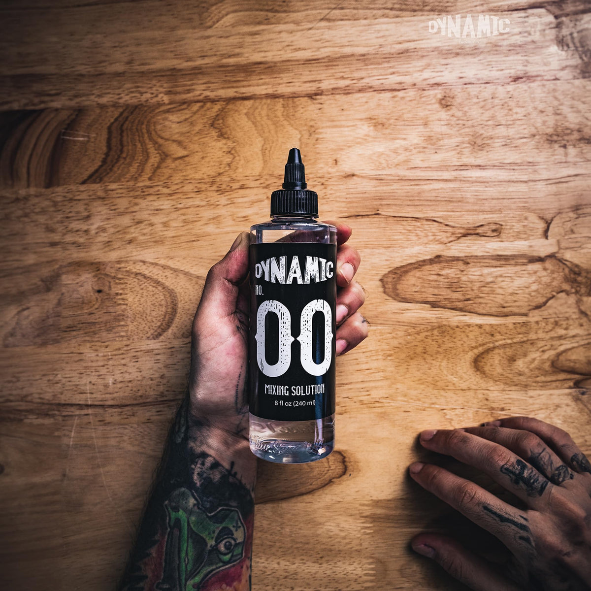 Dynamic Color close-up of solution clarity and texture revealing smooth dilution performance