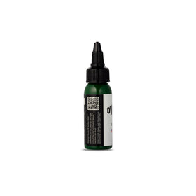 Dynamic Color Co Leaf Green pouring texture illustrating smooth flow and high pigment