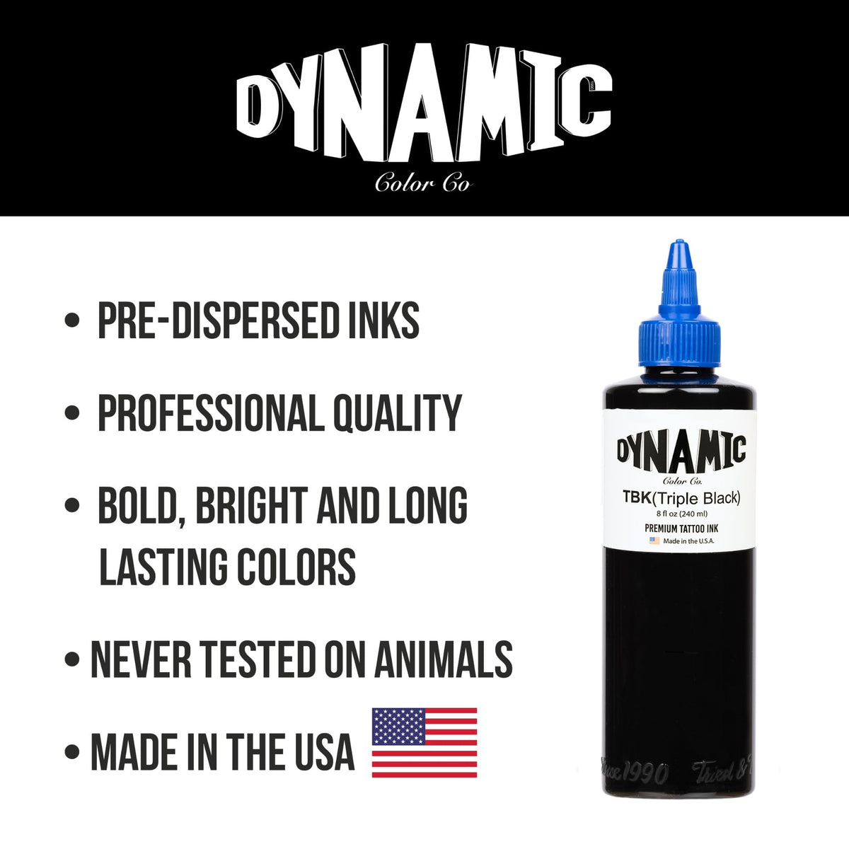Dynamic Color Co lot number label close-up confirming batch traceability and safety