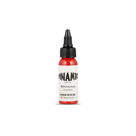 Dynamic Color Fire Red front label showing product clarity and branding benefit