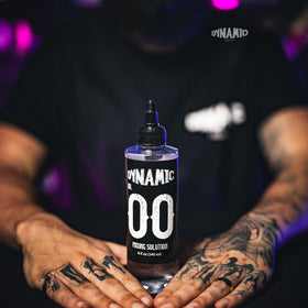 Dynamic Color front label showing 4 oz bottle and clear professional branding benefit clarity