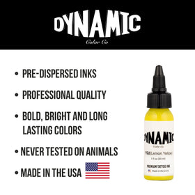 Dynamic Color Co one ounce bottle next to ruler for scale, helps visualize studio supply sizing