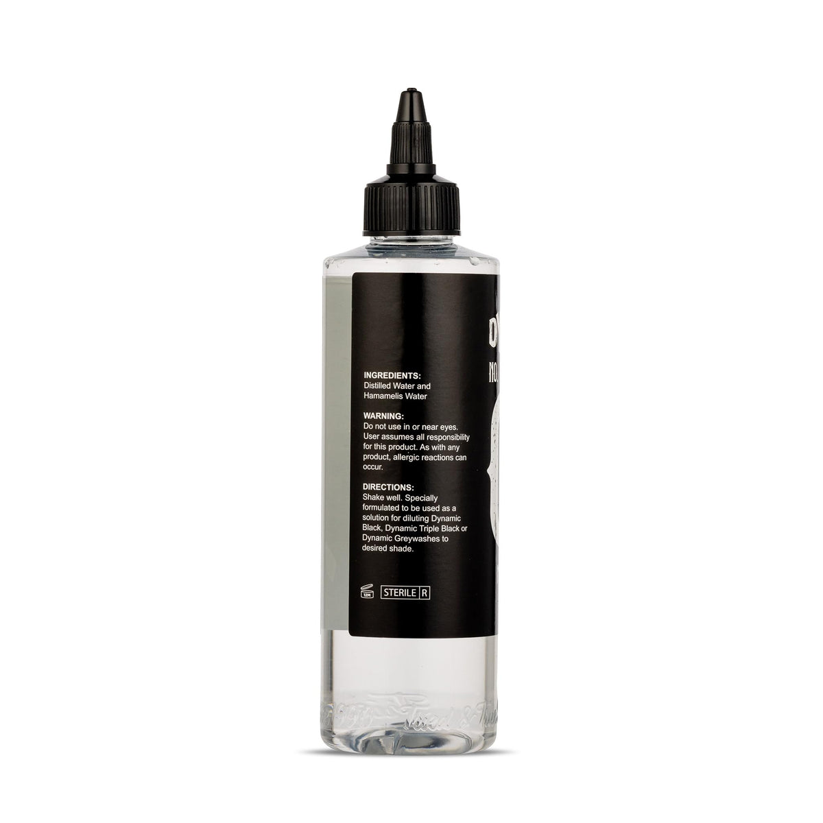 Dynamic Color solution drop close-up showing clear texture and dilution control benefit