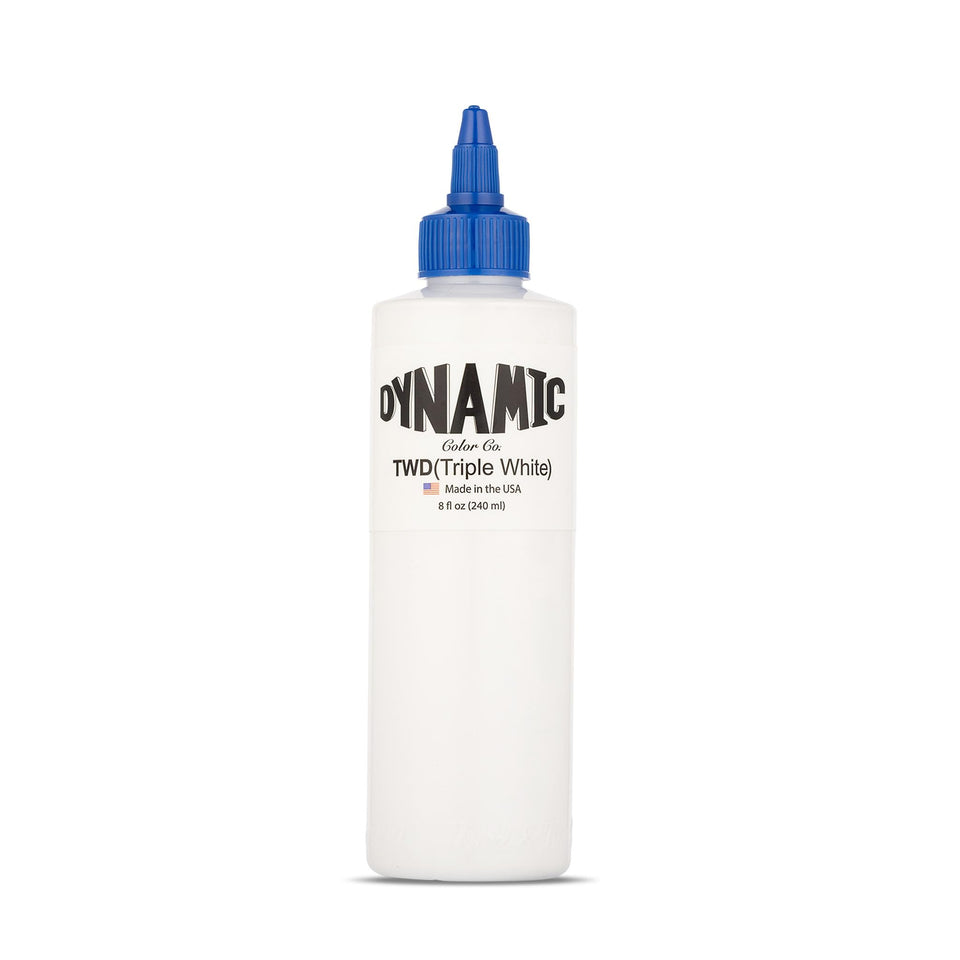 Dynamic Color bottle front label showing product and lot number, clear traceability benefit