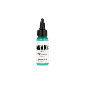 Dynamic Color Co turquoise front bottle showing clean packaging and reliable pigment