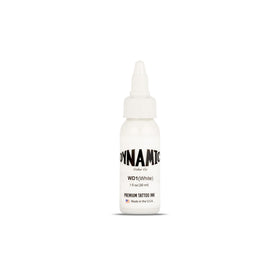 Dynamic Color White front packaging showing bottle and branding for reliable studio use