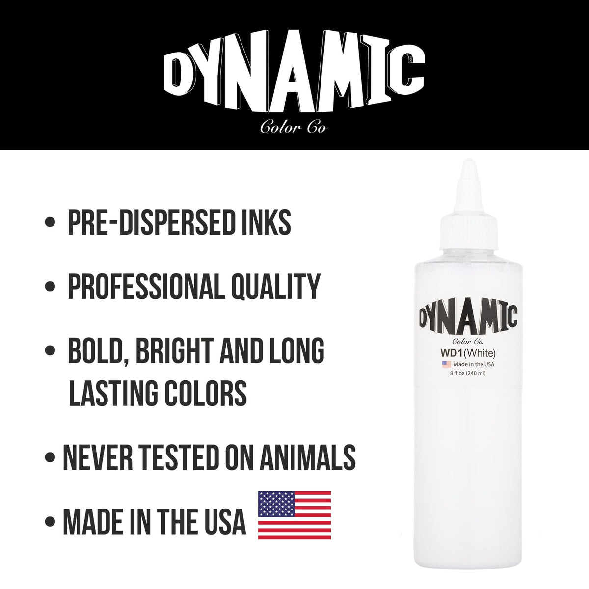 Dynamic Color white ink on workstation displaying sterilized lot-numbered traceability