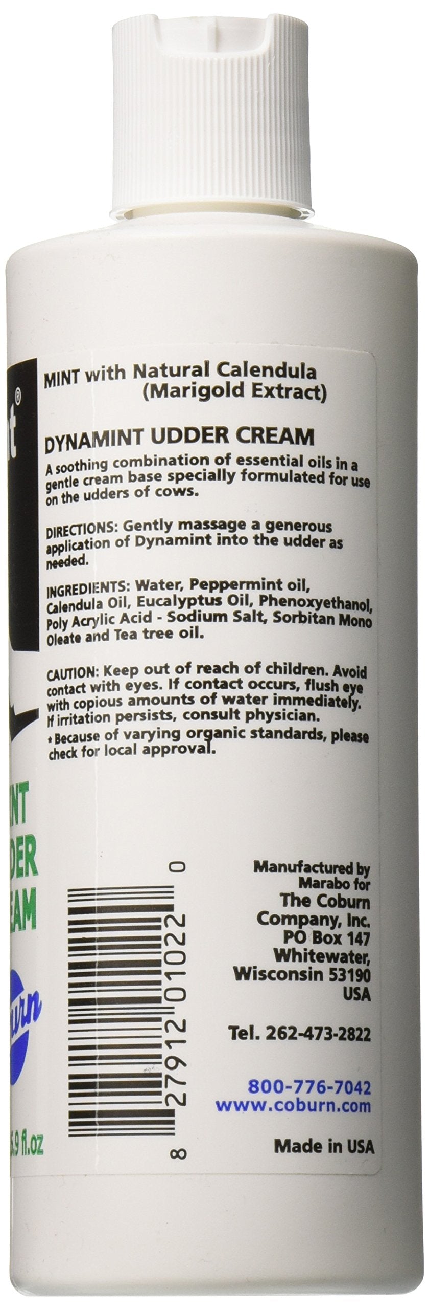 Dynamint cream close-up on hand demonstrating smooth texture and fast absorption