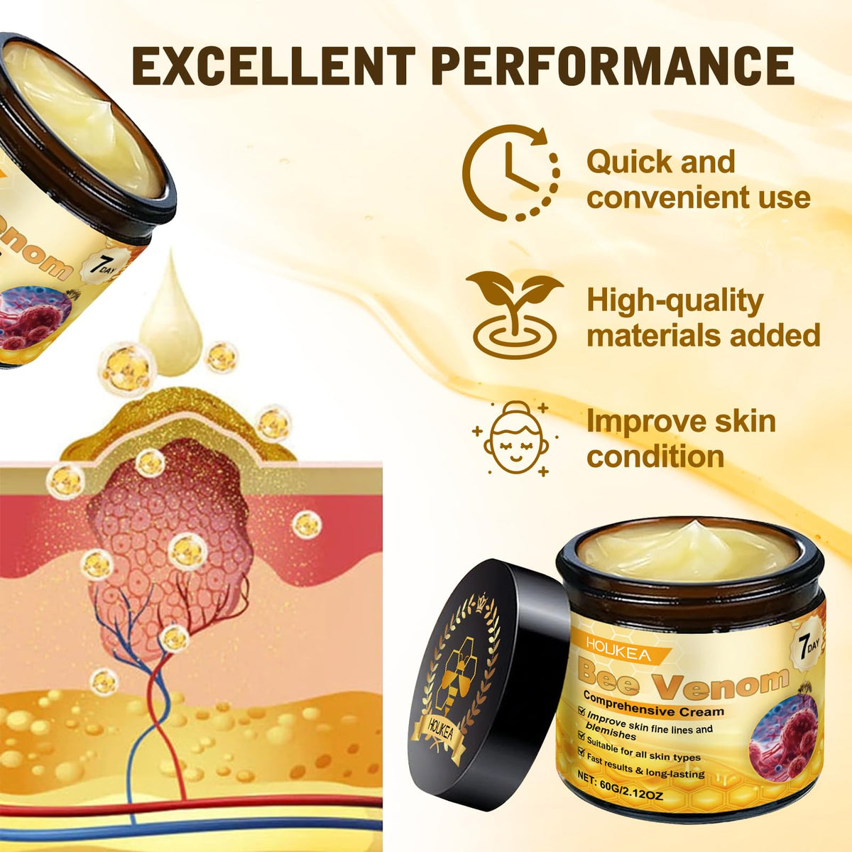 DZCKTFYGRT open tube with cream visible, demonstrating creamy texture