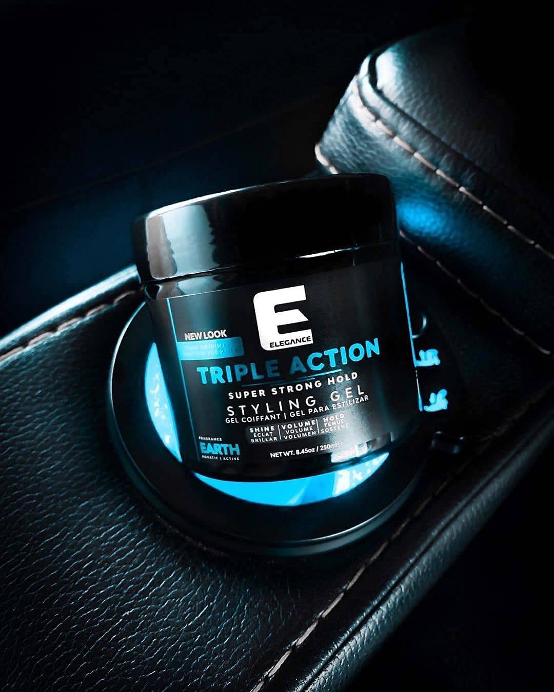E Elegance before and after photos showing increased volume and shine