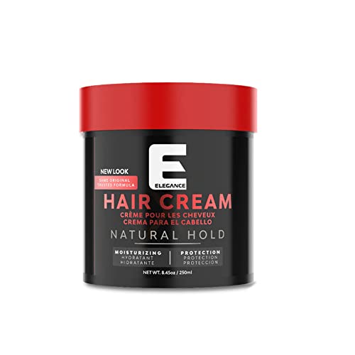 E Elegance front jar showing product label and elegant packaging benefit