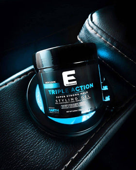 E Elegance gel texture close-up highlighting non-greasy volume