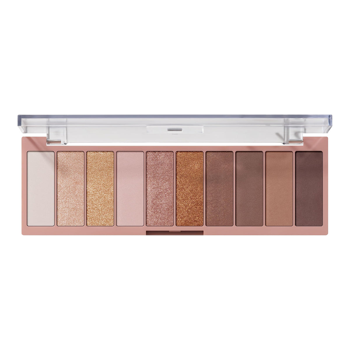 e.l.f. open palette showing ten neutral shades and versatile options