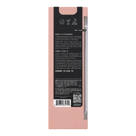e.l.f. packaging and back label showing vegan and cruelty-free badge