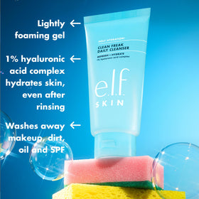 e.l.f. pump closeup emphasizing dispensing control and convenient daily use