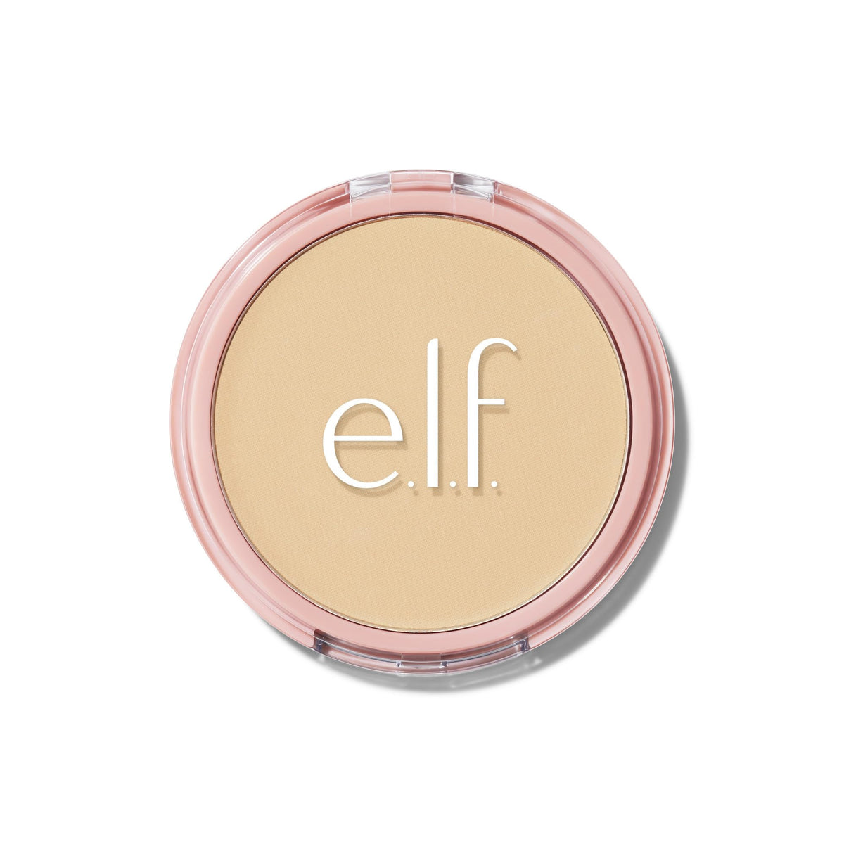 e.l.f. Halo Glow compact front view showing sleek packaging and brand