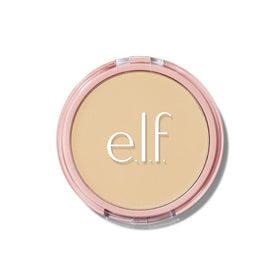 e.l.f. Halo Glow compact front view showing sleek packaging and brand