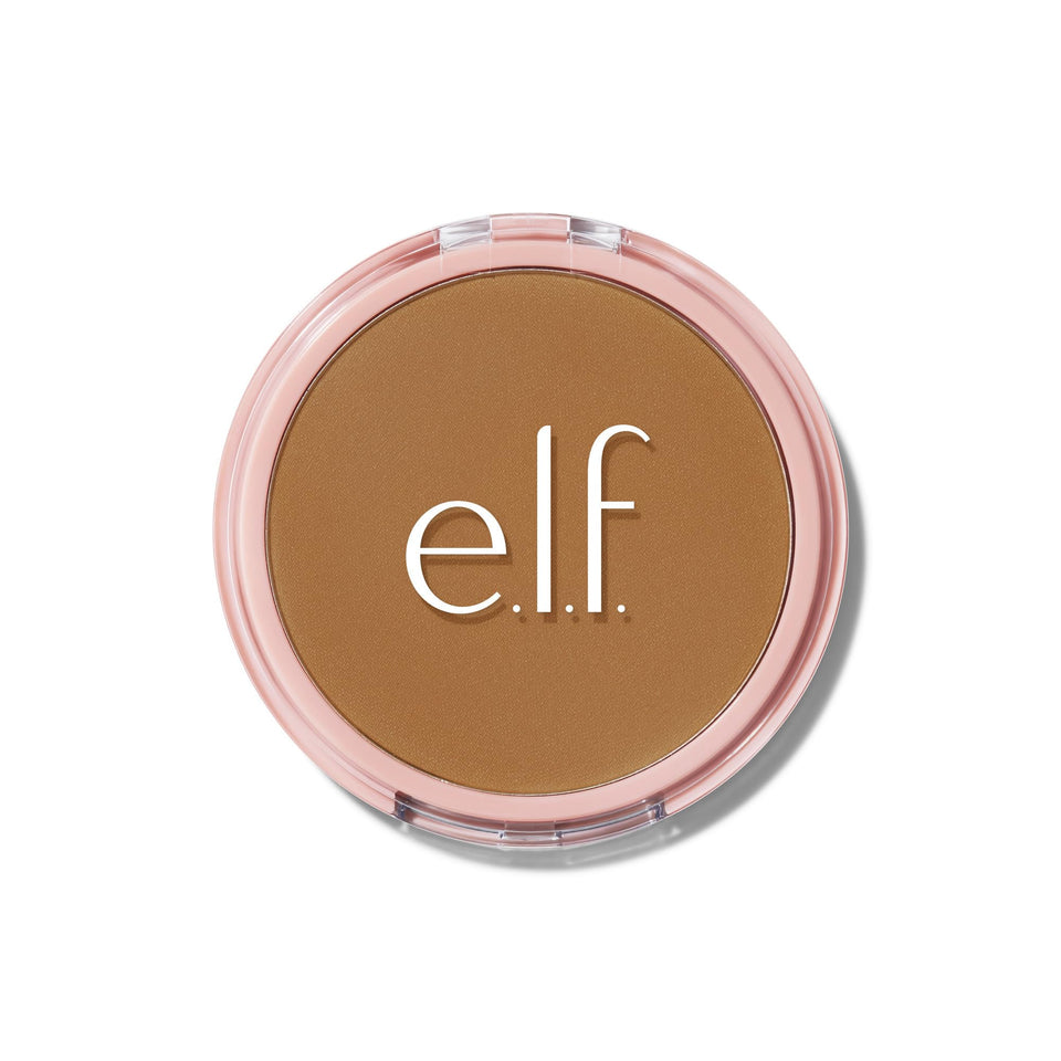 e.l.f. Halo Glow front compact showing sleek packaging and pick-up ease