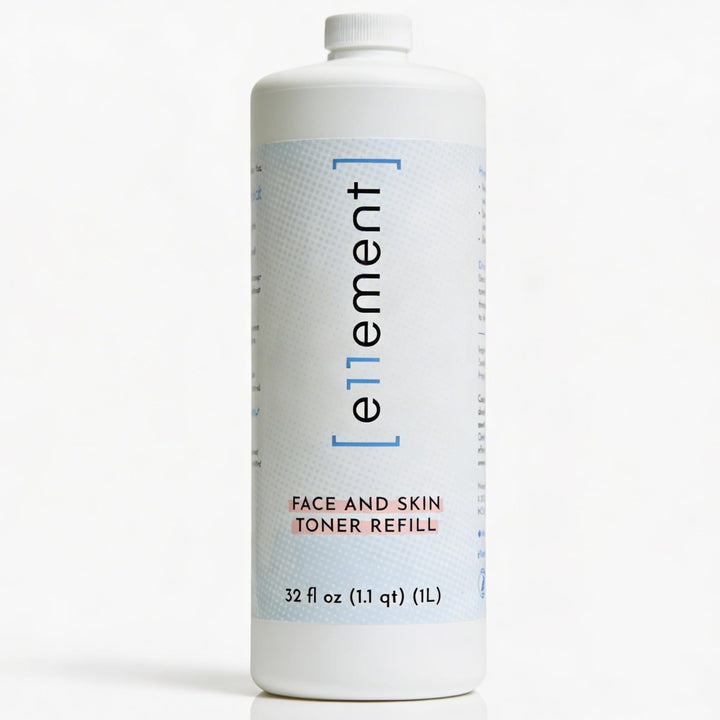 e11ement front bottle 1L refill shows large economical refill option
