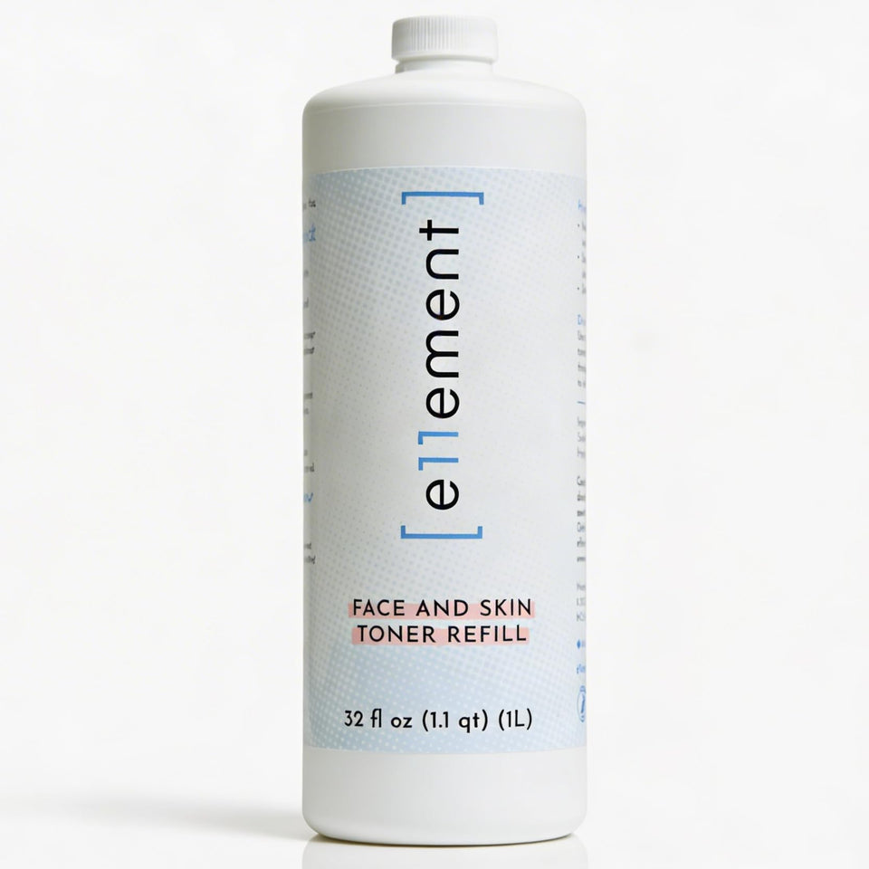 e11ement front bottle 1L refill shows large economical refill option