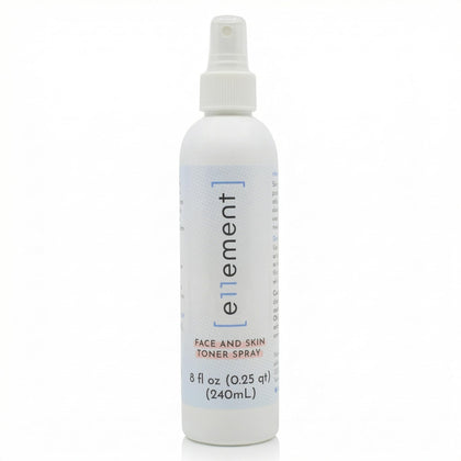 e11ement front packaging 8oz bottle showing clean design and portability