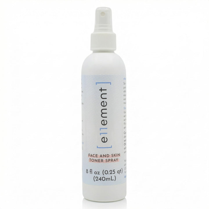 e11ement front packaging 8oz bottle showing clean design and portability