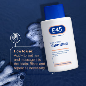 E45 200ml bottle in hand showing compact travel-friendly size