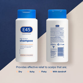 E45 bottle pump and cap close-up highlighting easy dispensing