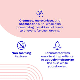 E45 cream dispensed from tube onto hand demonstrating easy application and softening