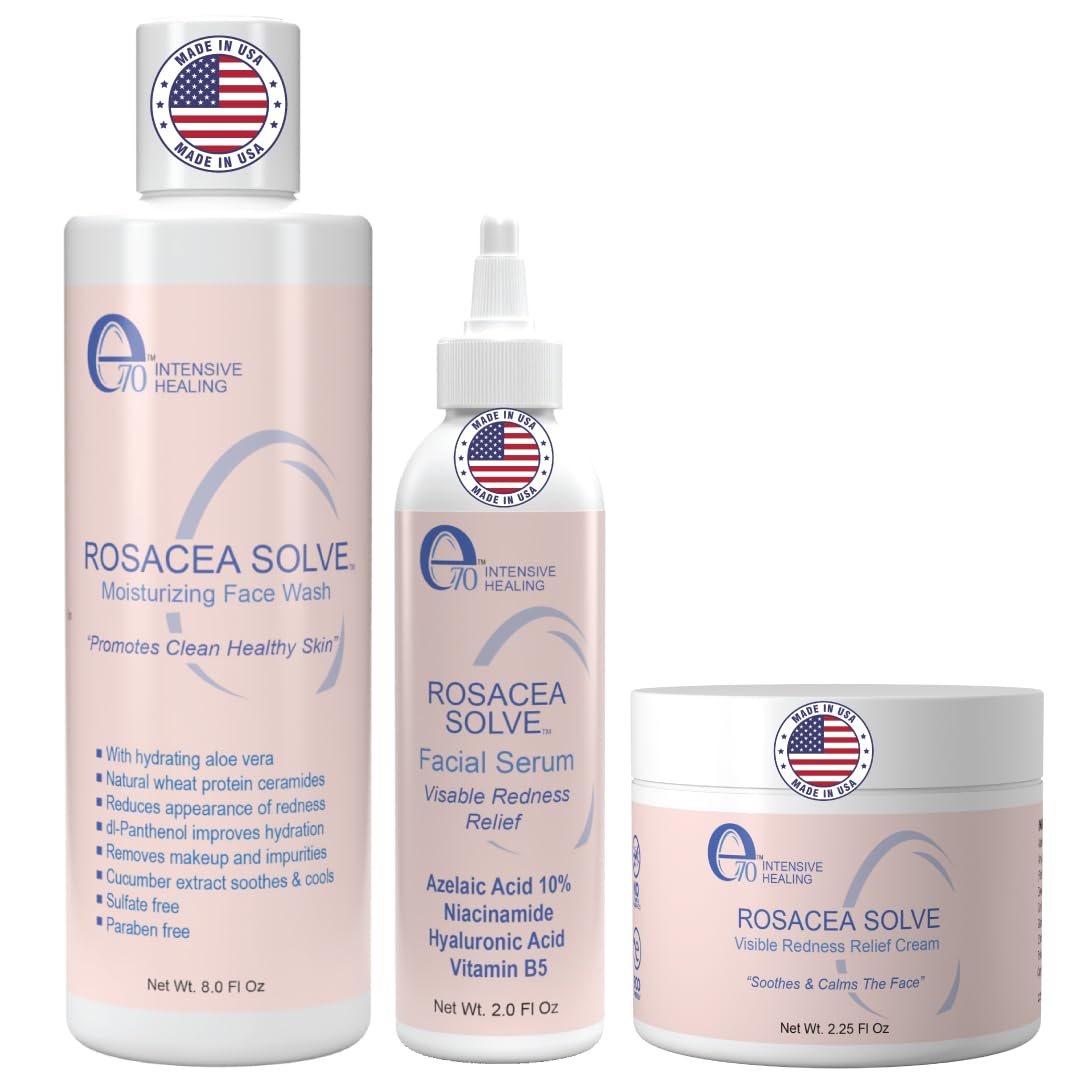 e70 front packaging set showing complete three-step routine and convenience