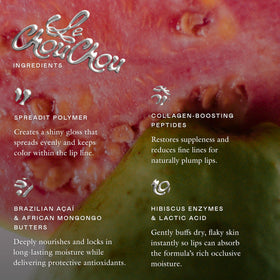 EADEM Le Chouchou label detail close-up showing vegan, dermatologist-tested clean formulation