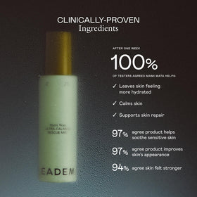 EADEM close-up droplet texture highlighting lightweight absorbency