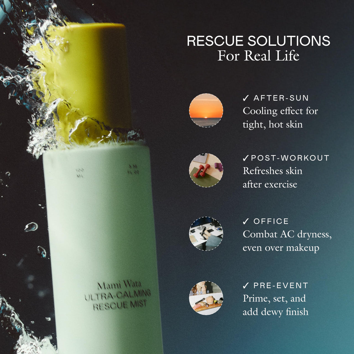 EADEM mist refreshing makeup for dewy look without disruption