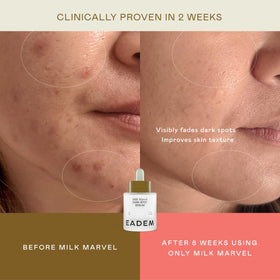 EADEM texture close-up drop, silky serum texture that absorbs quickly