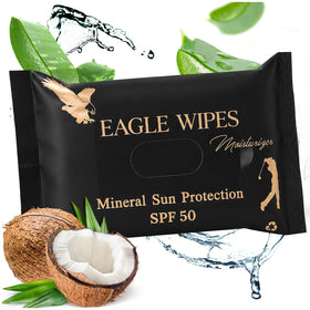 Eagle Wipes front packaging showing pouch and branding for easy storage