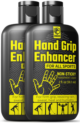 EAGLES front packaging 2 pack showing compact grip enhancer for travel and training