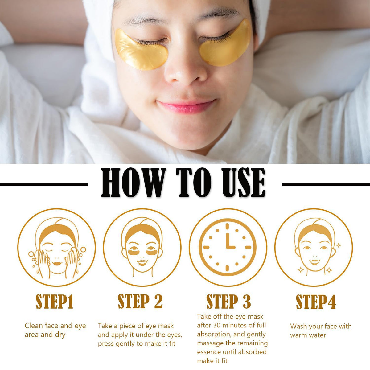 Eakroo model wearing lip mask showing instant plumping effect