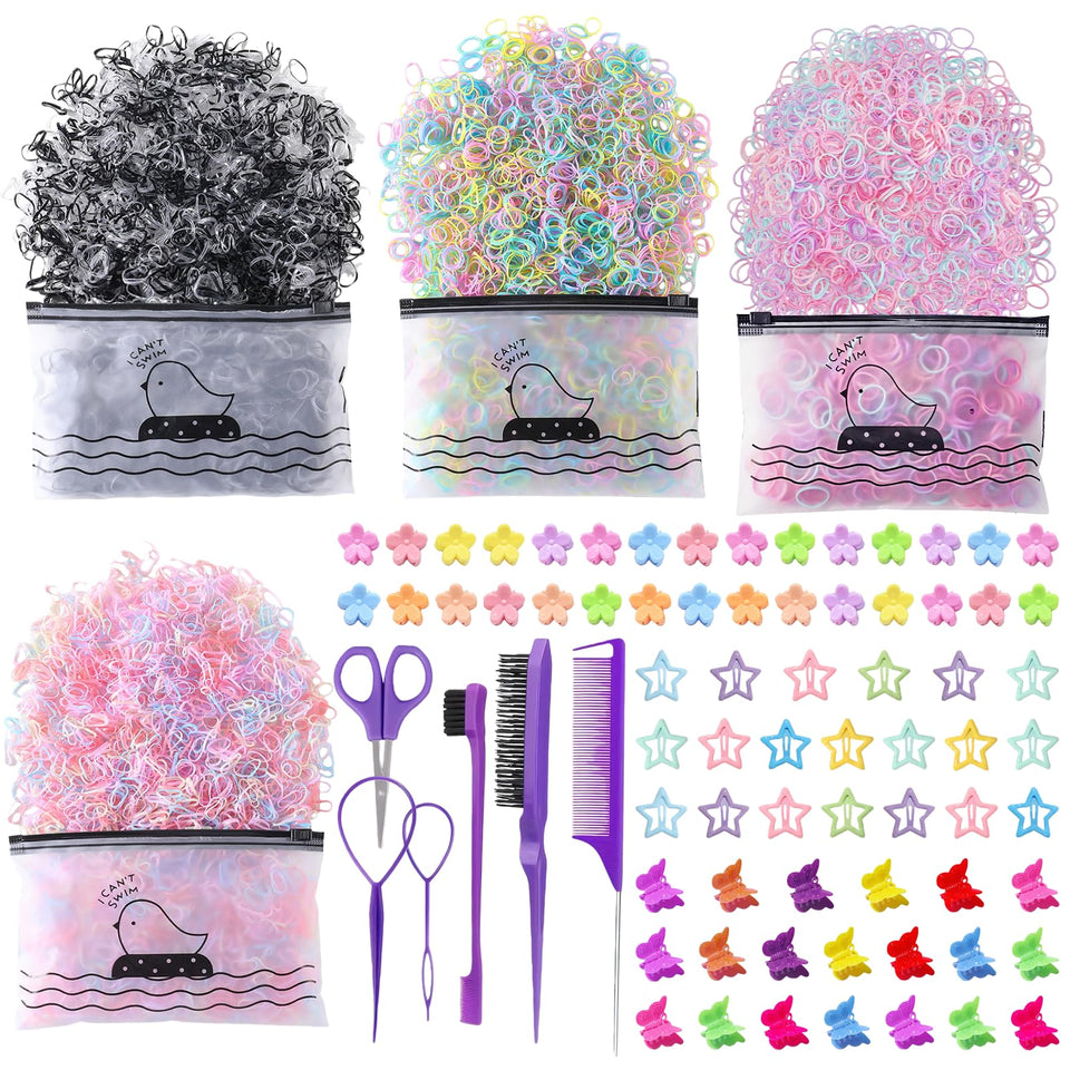 EAQIOIL full kit laid out showing all 2,076 pieces for quick styling