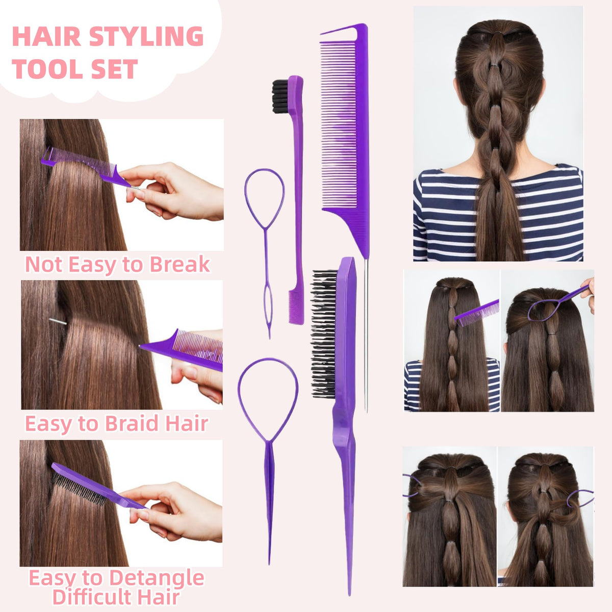 EAQIOIL styling tools held in hand to show size and easy maneuverability
