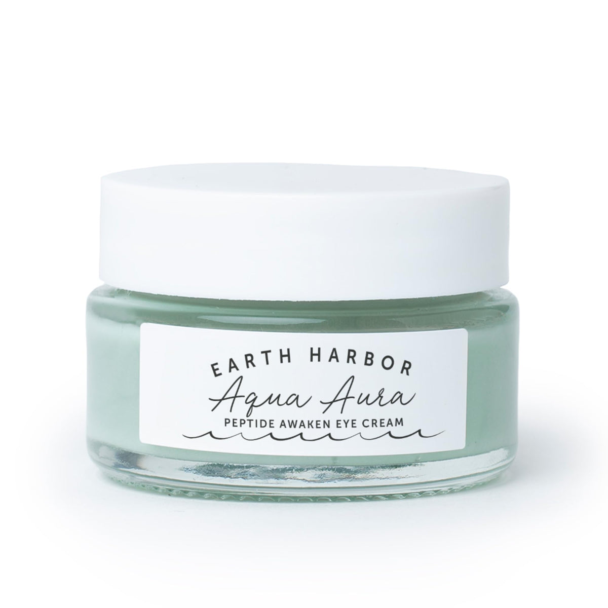 Earth Harbor jar front view showing clean packaging and brand clarity