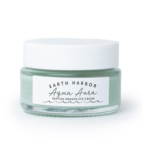 Earth Harbor jar front view showing clean packaging and brand clarity