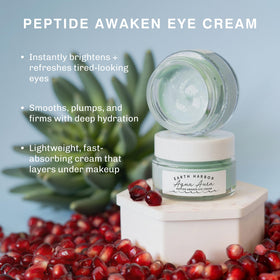 Earth Harbor cream texture close-up displaying smooth, lightweight formula