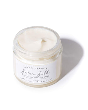 Earth Harbor SIREN SILK open jar whipped texture highlighting fast absorption