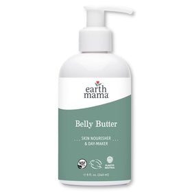 Earth Mama front jar showing product packaging and clean branding for reassurance