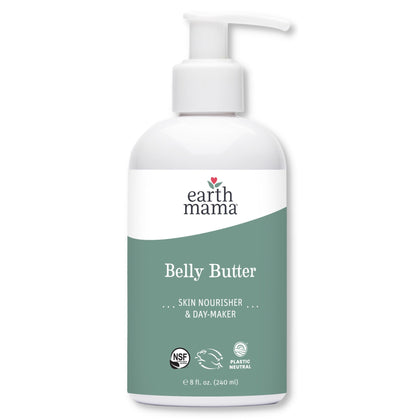 Earth Mama front jar showing product packaging and clean branding for reassurance