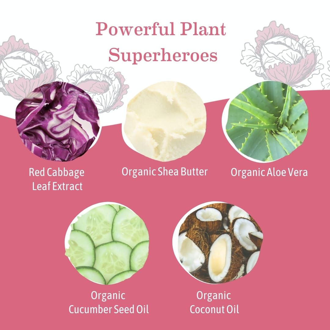 Earth Mama ingredients label showing certified organic and ingredient transparency