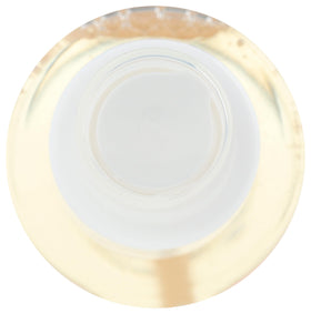Earth Science remover soaked on cotton pad lifting eye makeup for easy, gentle removal