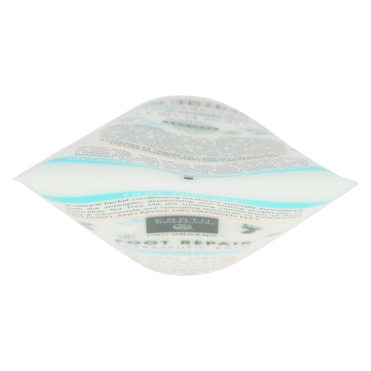 Earth Therapeutics balm being applied to heel to soothe and soften skin